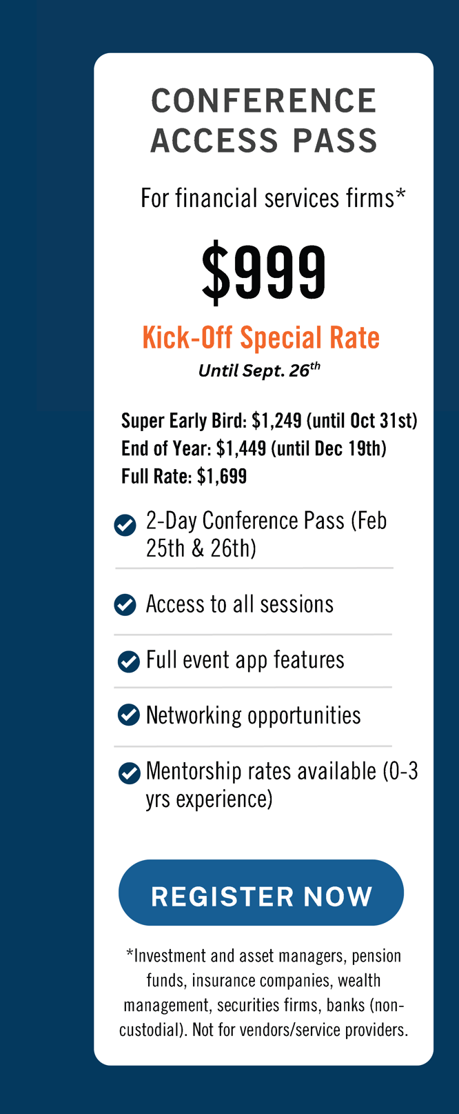 PMCR 2026 - Conference Access Pass
