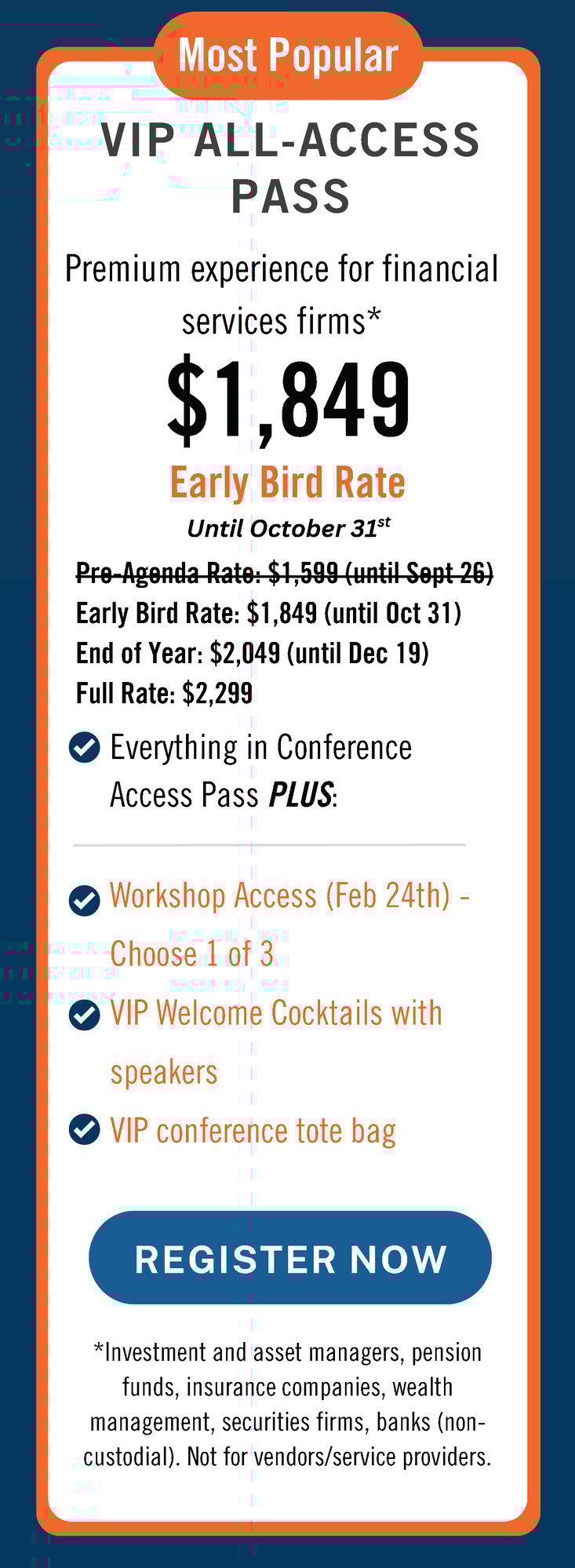 PMCR 2026 Pricing 