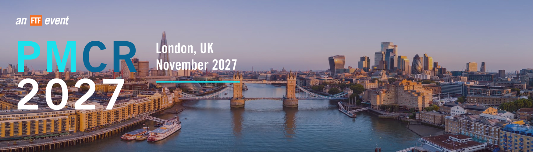 PMCR 2027 in London!
